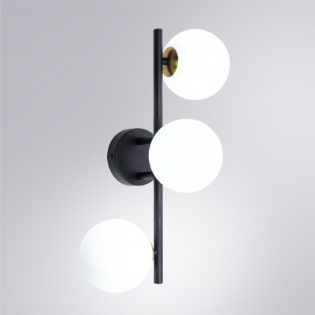 Настенный светильник Gemini A2243PL-3BK