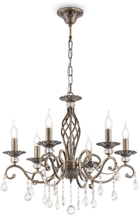 Подвесная люстра Grace RC247-PL-06-R