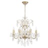 Подвесная люстра Crystal Lux ODELIS SP8 GOLD