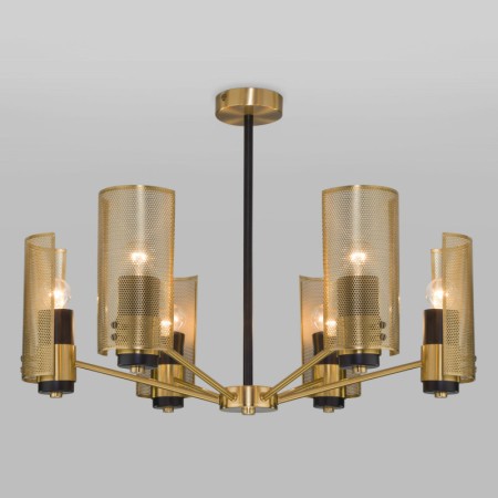 Люстра на штанге Eurosvet 70139/6 латунь