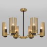 Люстра на штанге Eurosvet 70139/6 латунь