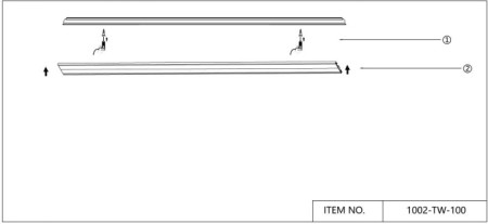 Шинопровод Unika 1002-TW-100