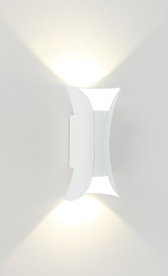 Светильник настенный LED 2*5W 4000K Белый 220V IP54 IL.0014.0007 WH