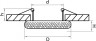 Встраиваемый светильник Lightstar 011996