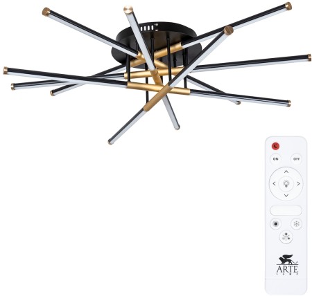 Потолочная люстра Fernando A2199PL-6BK