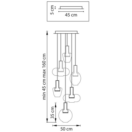 Каскадная люстра Lightstar 792169