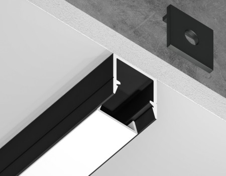 Профиль для светодиодной ленты Alum Profile GP1650BK