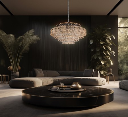 Подвесная люстра Fluorite FL1060-21P