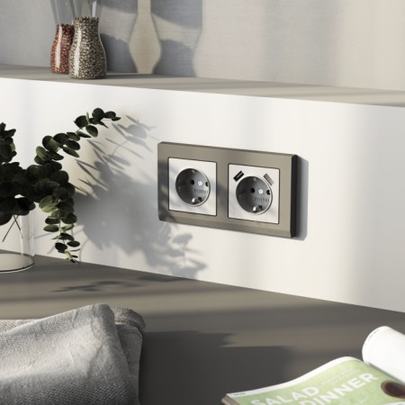 Рамка Stark графит матовый W0021864