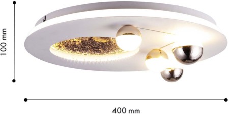 Настенно-потолочный светильник Plaides 4630-4C