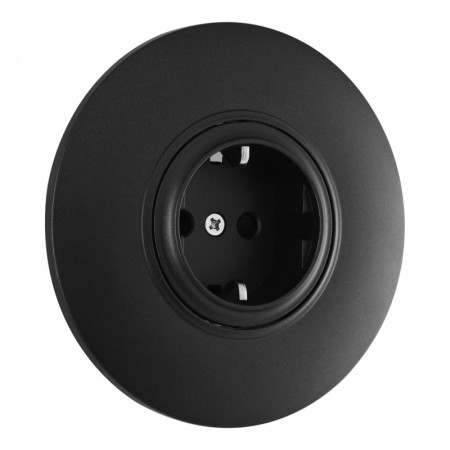 Розетка Arte Milano SET08-1-40-1 black