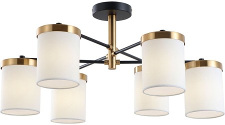 Потолочная люстра Modello A4099PL-6BK