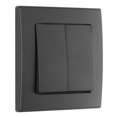 Выключатель Arte Milano SET06-1-30-2 black