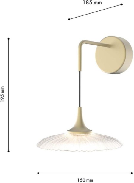 Бра Wilet 4657-1W