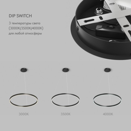 Подвесной светильник Denkirs DK6273-BK