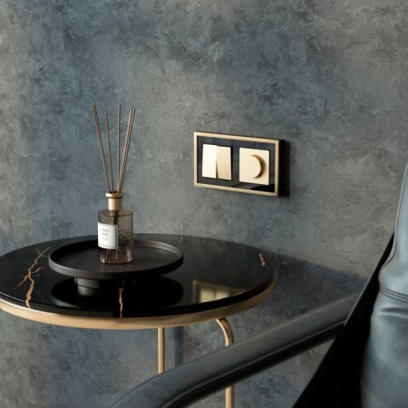 Диммер Встраиваемые механизмы шампань W1142011