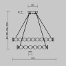 Каскадная люстра Freya FR6180PL-L70B