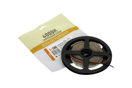 Светодиодная лента SWG2P60-24-4.8-NW