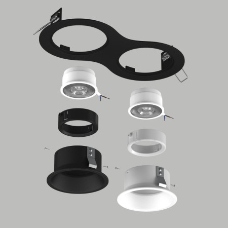 Встраиваемый светильник Lightstar D6270607WBMOD