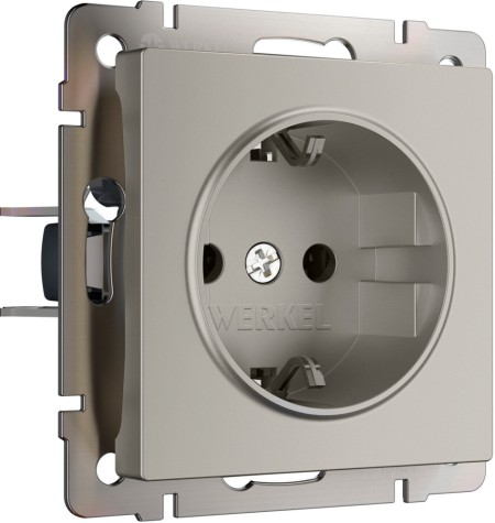 Розетка Встраиваемые механизмы дымчатый W1271004