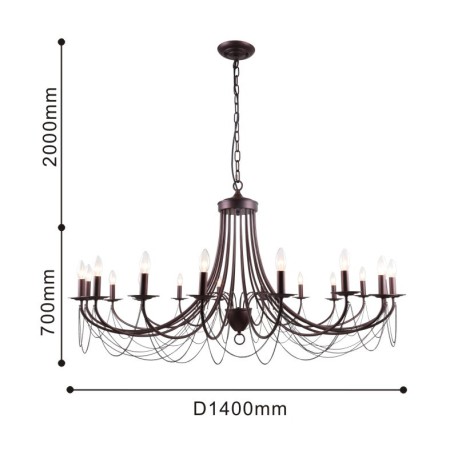 Подвесная люстра F-Promo 2590-18P
