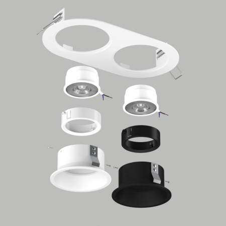 Встраиваемый светильник Lightstar D6560607WBMOD