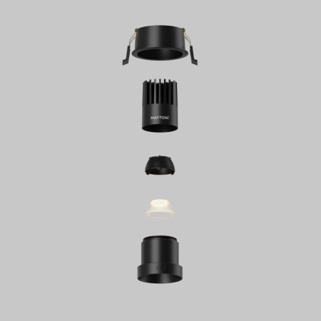 Встраиваемый светильник Maytoni Technical DL116-10W-2.7K-B