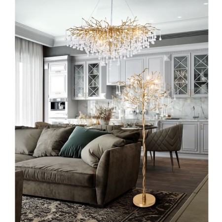 Подвесная люстра MODELUX MS.2105.1200 GD