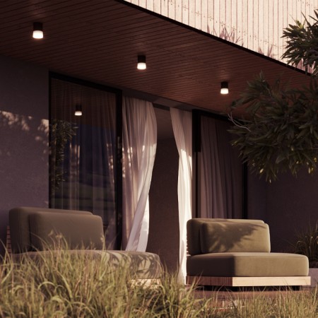 Влагозащищенный светильник Maytoni O499CL-L5B3K