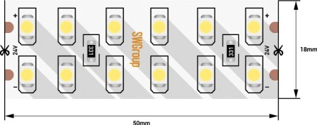 Светодиодная лента SWG2240 SWG2240-24-19.2-NW-M
