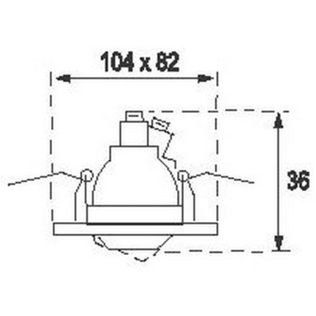 Точечный светильник  IL.0008.4517