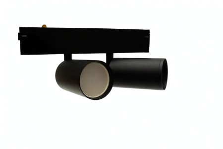 Светильник направленного света поворотный для трековой системы SMART LINE 220В, 2*GU10, Черный IL.0050.5011-GU10-BK