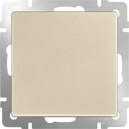 Выключатель Встраиваемые механизмы шампань W1110011