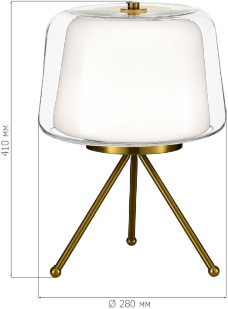 Интерьерная настольная лампа Pandora SL6127.304.01