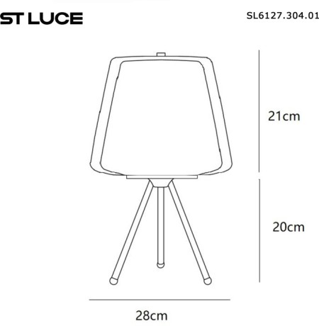 Интерьерная настольная лампа Pandora SL6127.304.01