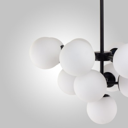 Потолочная люстра  AM490 BK