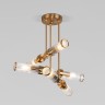 Люстра на штанге Eurosvet 60166/6 латунь