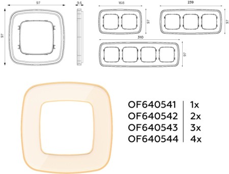 Рамка OMEGA OF640343