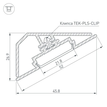Профиль Arlight 020909