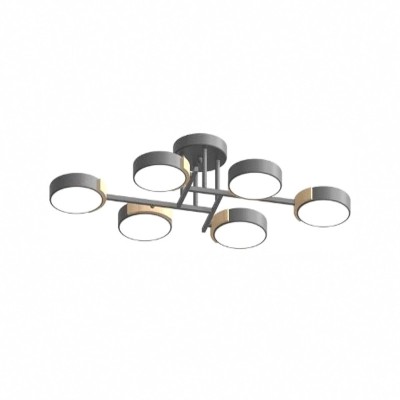 Накладная люстра LED4U L3211-830 GR