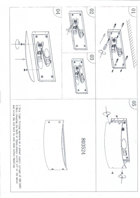 Бра Lightstar 803524