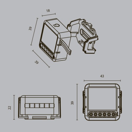 Wi-Fi реле Maytoni Technical MD004