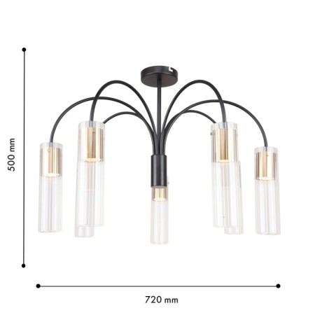 Люстра на штанге F-Promo 4740-7C
