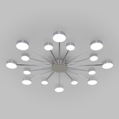 Накладная люстра Eurosvet 90242/16 хром