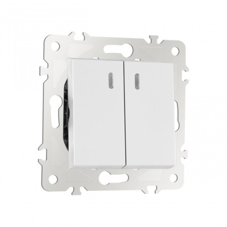 Выключатель Arte Milano 203.33-2.white