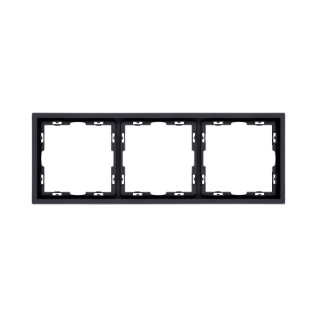 Рамка 3-постовая, черный матовый Kollinger Eclipse EC3BK