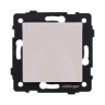 Розетка штепсельная SCHUKO 16A/250 В с крышкой, кашемир матовый Kollinger REA-006CM для Aspekt, Eleganz, Reflex