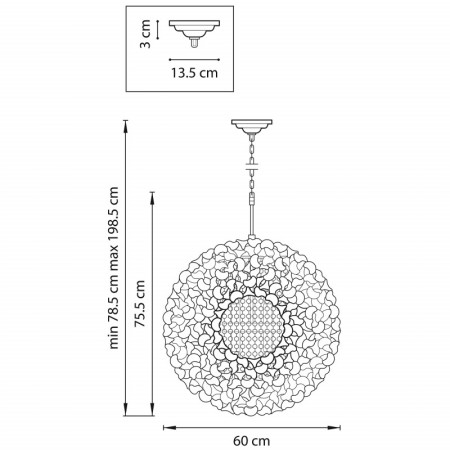 Подвесная люстра Lightstar 727081