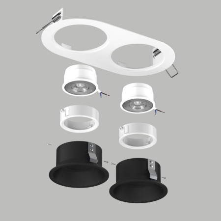 Встраиваемый светильник Lightstar D6560707WMOD