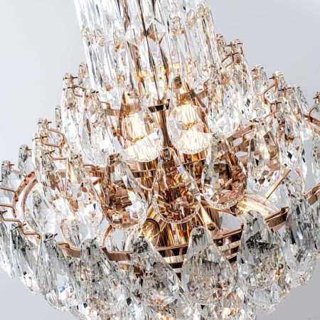 Каскадная люстра MODELUX ML.8861.39P GD